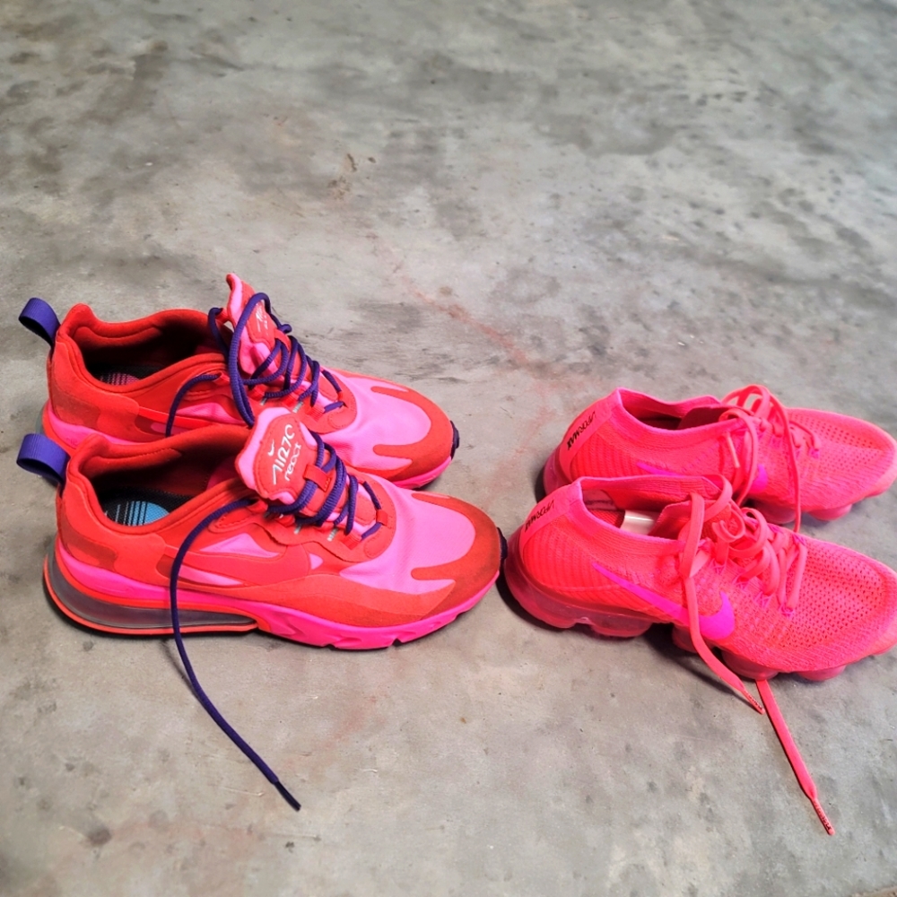 2pairs nike air max women size 8
